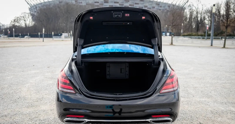 Mercedes-Benz Klasa S cena 240500 przebieg: 166000, rok produkcji 2017 z Bielsk Podlaski małe 154